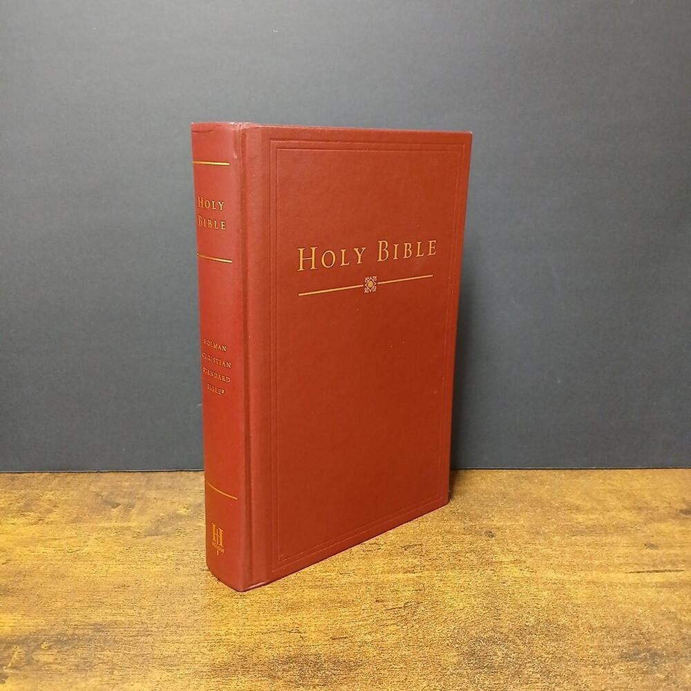 Holman Christian Standard Bible, Red Pew Holy Bible, Hardcover